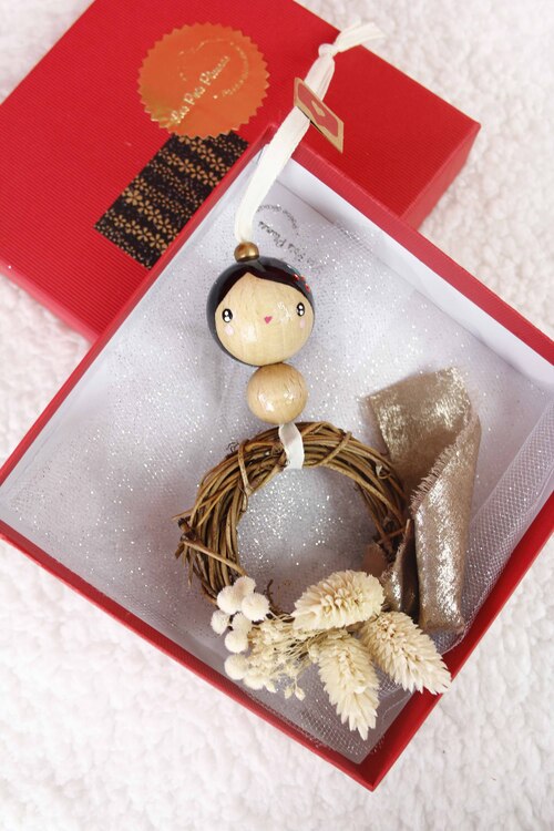 Coffret Couronne Enchantée Marron Glacé (image pour) Coffret Couronne Enchantée Marron Glacé